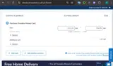 Travelex Currency coupon verification screenshot