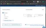 Travelex Currency coupon verification screenshot