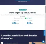 Travelex Currency coupon verification screenshot
