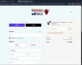 Traveling Bags MKE coupon verification screenshot