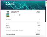 Treasure Coast Peptides coupon verification screenshot