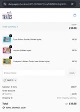 SAVE10 coupon verification screenshot