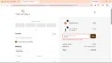 TREE10 coupon verification screenshot