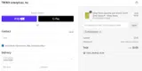 Trend Enterprises coupon verification screenshot