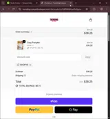 SHOP15 coupon verification screenshot