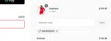 saving10% coupon verification screenshot