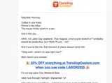 LABOR2025 coupon verification screenshot