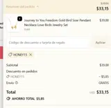HONEY15 coupon verification screenshot