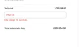 TrendTrack coupon verification screenshot