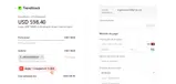 TrendTrack coupon verification screenshot