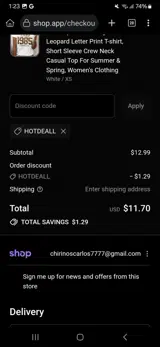 HOTDEALL coupon verification screenshot