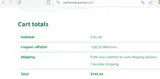 Trendy Tings coupon verification screenshot