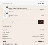 JASIA65 coupon verification screenshot