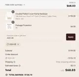 ASH-V8 coupon verification screenshot
