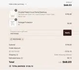 ANIYAH65 coupon verification screenshot