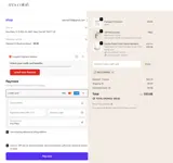 WELCOME65 coupon verification screenshot
