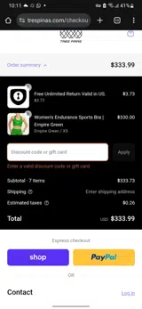 LABORDAY25 coupon verification screenshot