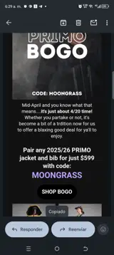 MOONGRASS coupon verification screenshot