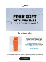 BOTTLEITUP coupon verification screenshot