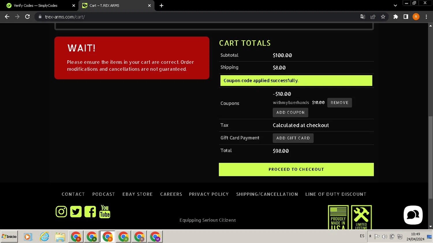 T.REX ARMS Promo Codes 10 Off June 2024