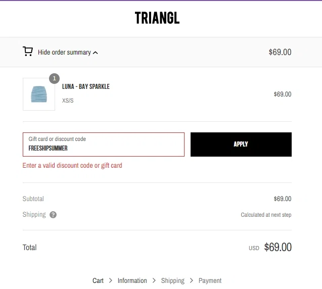 Triangl Discount Codes & Cyber Monday 2024 Deals 15 Off