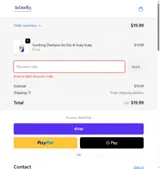 TD30 coupon verification screenshot