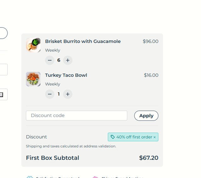 Trifecta checkout page showing Trifecta discount code box | Screenshot taken by SimplyCodes community member on Aug 25, 2025