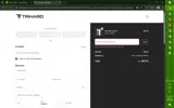TRIHARD coupon verification screenshot
