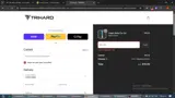TRIHARD coupon verification screenshot