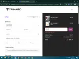 TRIHARD coupon verification screenshot
