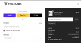 TRIHARD coupon verification screenshot