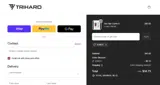 TRIHARD coupon verification screenshot