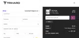 TRIHARD coupon verification screenshot