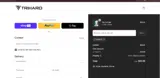 TRIHARD coupon verification screenshot