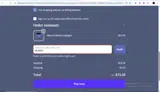BUNNY coupon verification screenshot