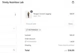 MOM coupon verification screenshot