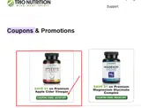 acv$10off coupon verification screenshot