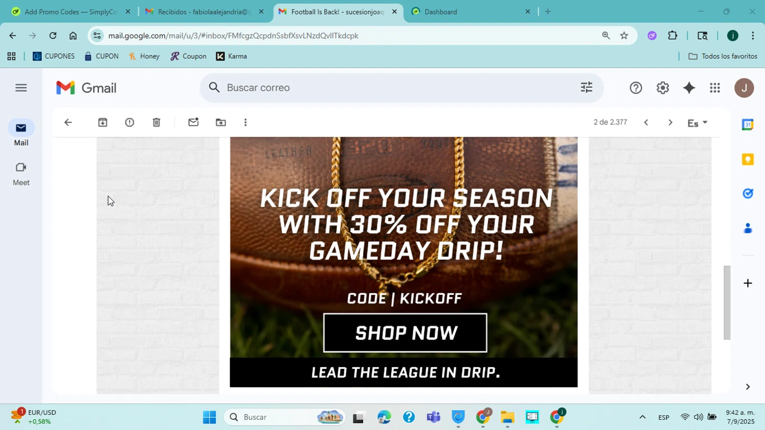 Triple Crown Jewelry discount code screenshot showing code kickoff applied at Triple Crown Jewelry checkout page. Uploaded by SimplyCodes community member jorgejavierherrera on Sep 7, 2025