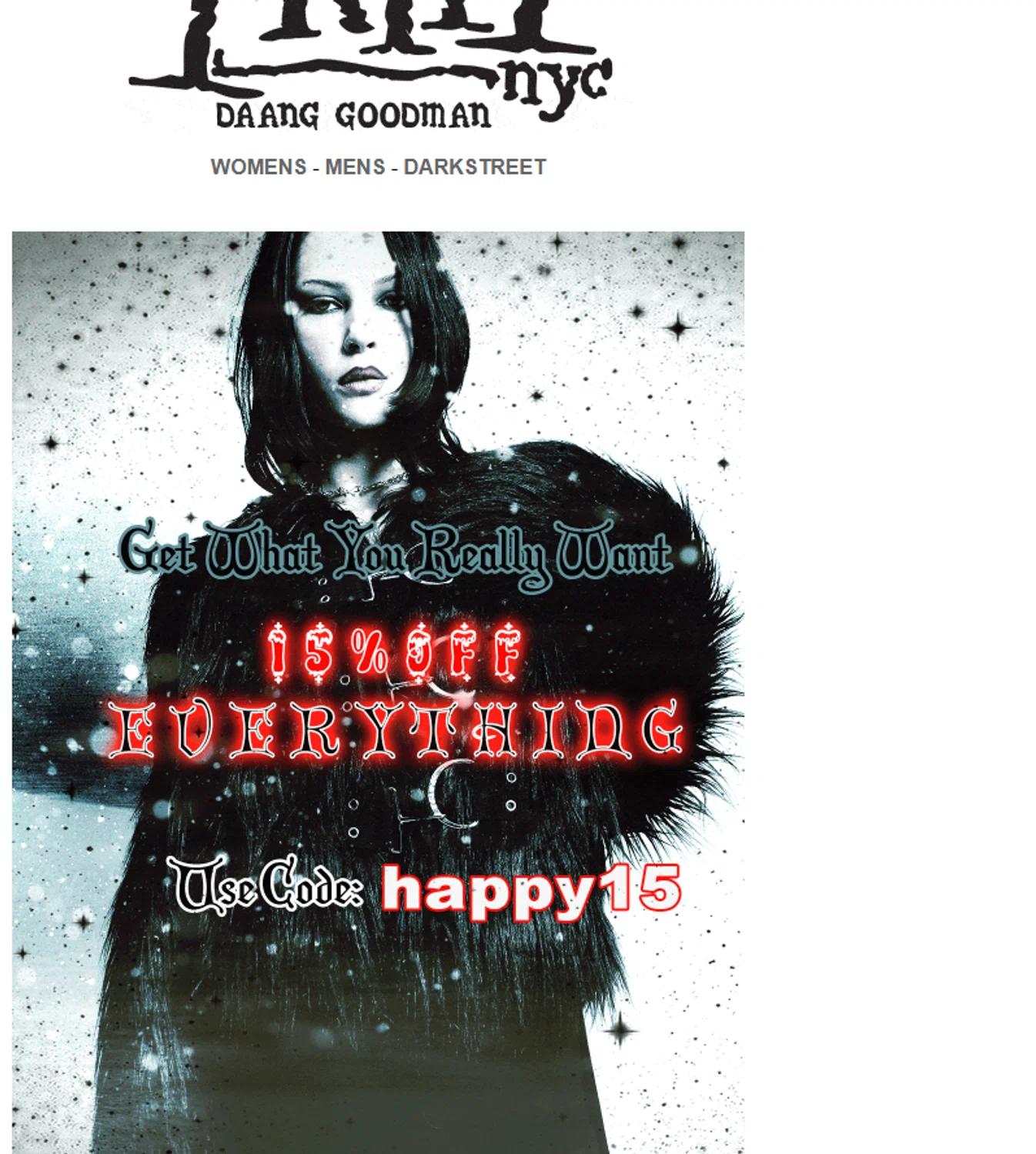 Tripp NYC discount code screenshot showing code HAPPY15 applied at Tripp NYC checkout page. Uploaded by SimplyCodes community member emirablondell on Dec 24, 2025