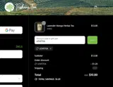 LOVETEA coupon verification screenshot