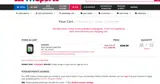 1113GARMT coupon verification screenshot