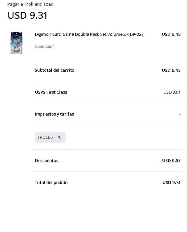 Troll and Toad checkout page showing Troll and Toad promo code box | Screenshot taken by SimplyCodes community member on Jul 12, 2025
