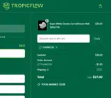 THANKS10 coupon verification screenshot
