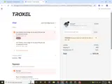 Troxel coupon verification screenshot