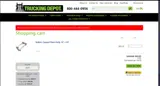 Trucking Depot coupon verification screenshot