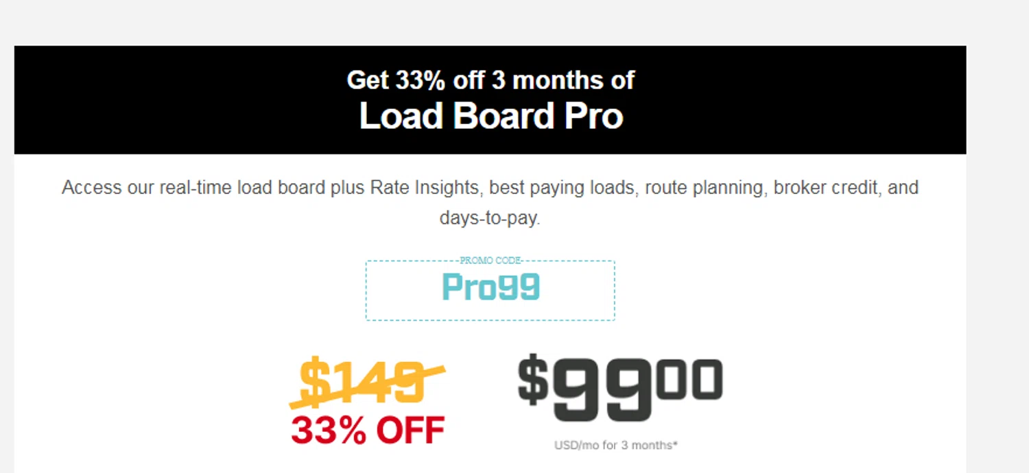 TRUCKSTOP promo code screenshot showing code Pro99 applied at TRUCKSTOP checkout page. Uploaded by SimplyCodes community member RonaldAcunaJr on Jul 10, 2025