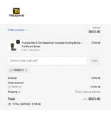 Tammi15 coupon verification screenshot