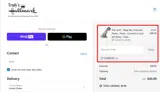 Trudy's Hallmark coupon verification screenshot