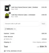 trueCABLE coupon verification screenshot