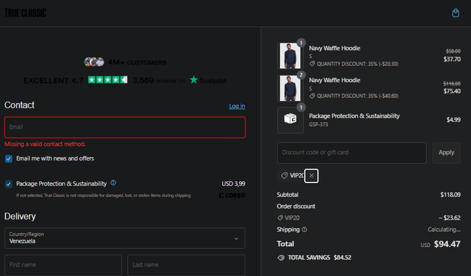 True Classic Tees Discount Codes 20 Off August 2024